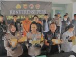 Polres Bogor Ringkus Dua Pengedar Sabu, 6,9 Kg Narkoba Diamankan