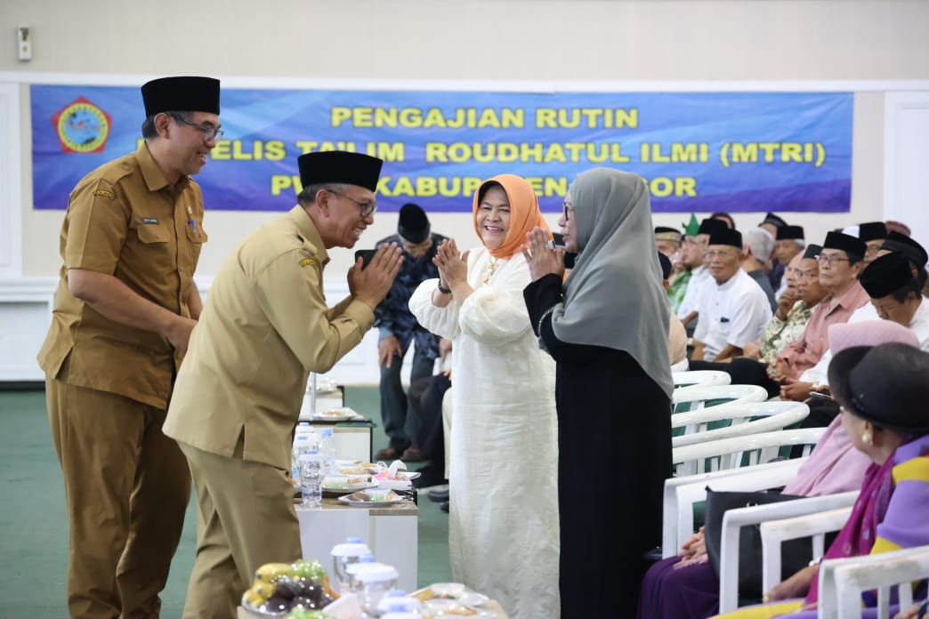 Pemkab Bogor Dukung Penuh Kegiatan Keagamaan, Sekda Hadiri Pengajian PWRI
