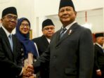 Presiden Prabowo Lantik Enam Pejabat Negara di Jakarta