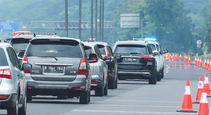 H-3 Lebaran Arus Mudik yang Keluar dari Jakarta Telah Mencapai 1,2 Juta Kendaraan