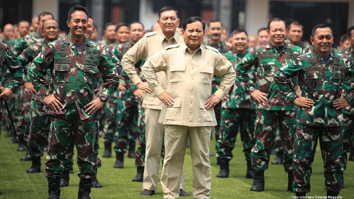 Prabowo Mengusulkan Revisi UU TNI, TNI Aktif Bisa Menjabat Lagi di Kementrian/Lembaga