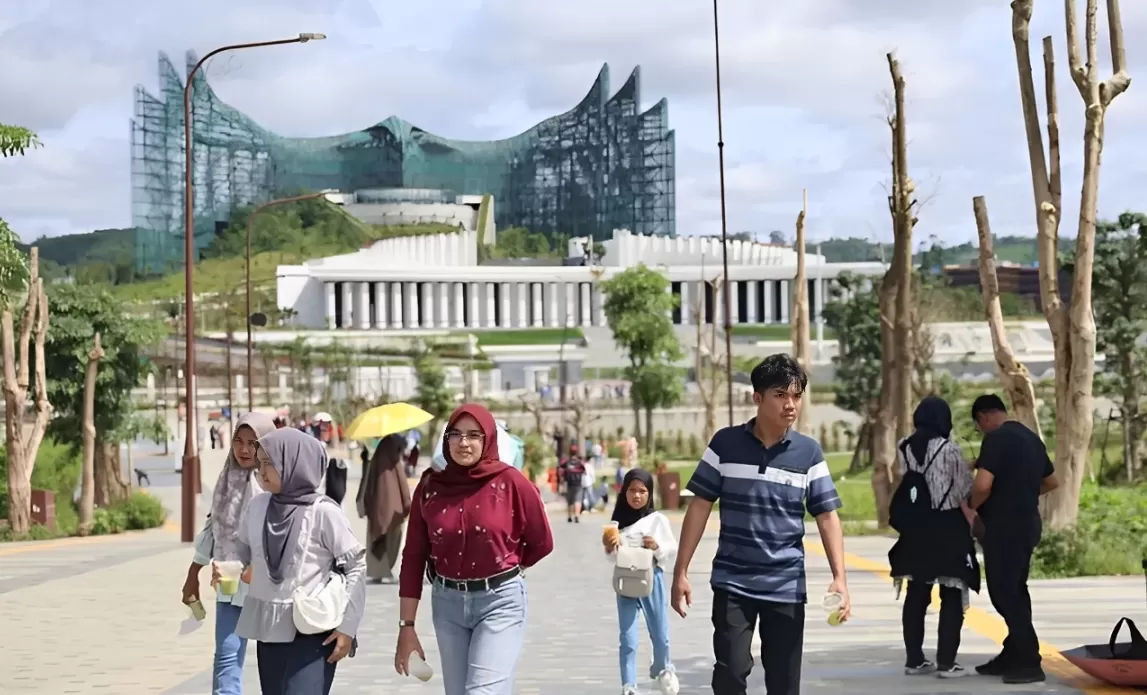 IKN Jadi Destinasi Wisata Lebaran, Pengunjung Tembus 64.000
