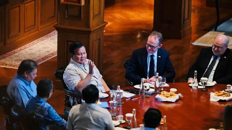 Pertemuan Presiden Prabowo dengan PM Inggris, Bahas Kerjasama Pendidikan