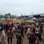 Meski Diguyur Hujan, Ribuan Warga Antusias Meriahkan Lebaran Bojonggede