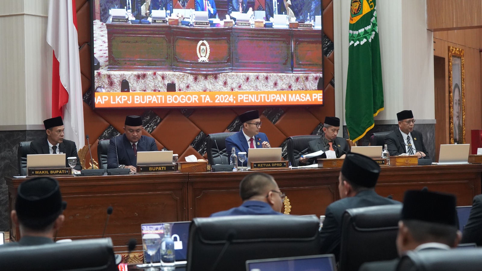 Bupati Bogor Tegaskan Komitmen Pembangunan dalam Rapat Paripurna DPRD