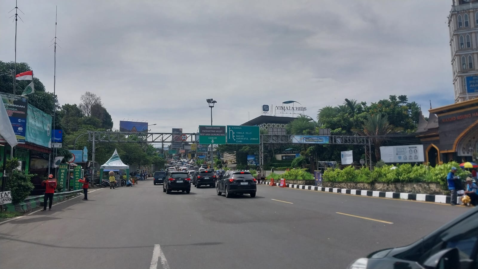 Satlantas Polres Bogor Terapkan One Way arah Puncak Pagi Ini