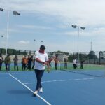 Bupati Bogor Rudy Susmanto Resmikan Lapangan Tenis Kapten Muslihat