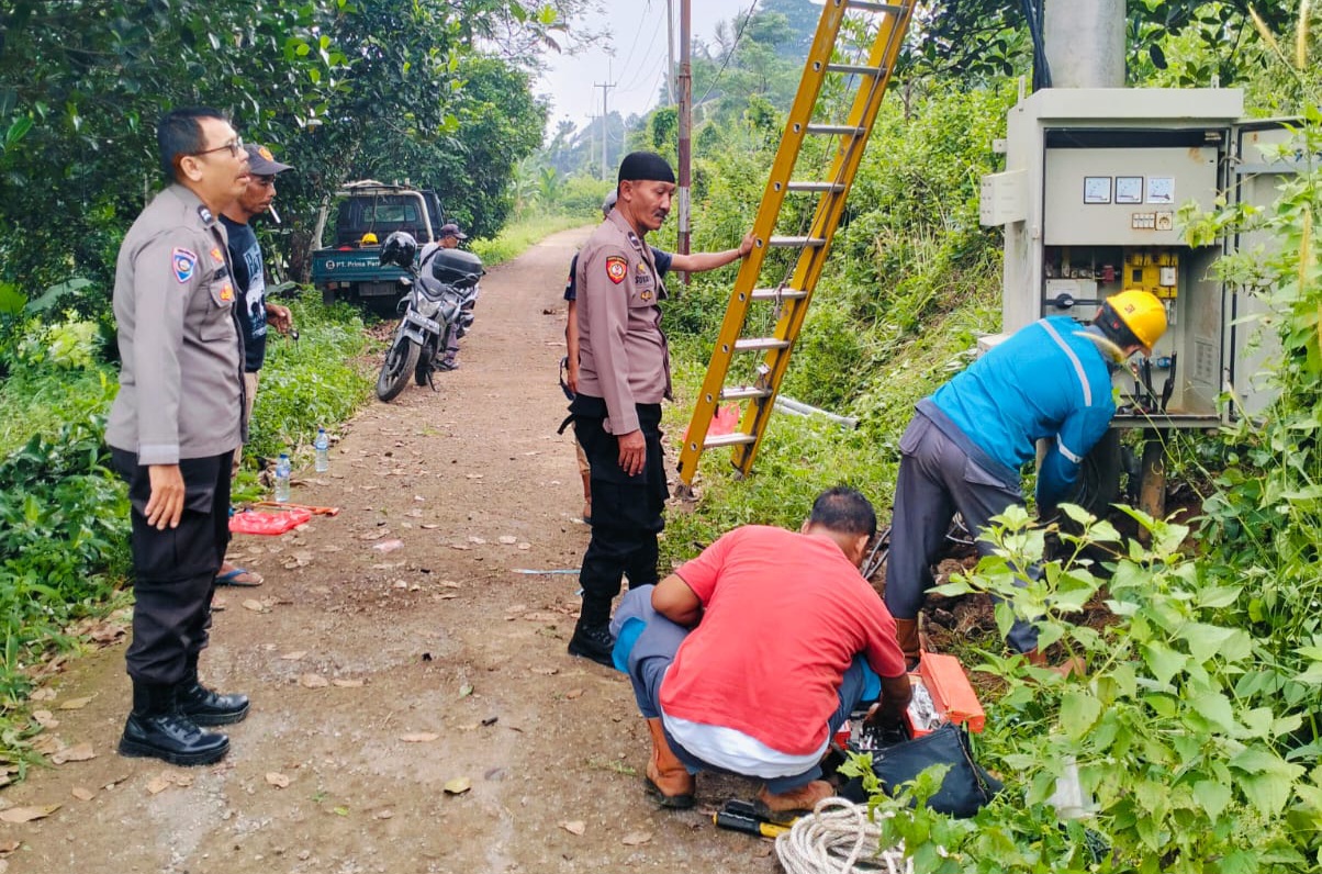 Kabel PLN di Tanjungsari Dicuri, Ratusan Rumah Warga Mati Lampu