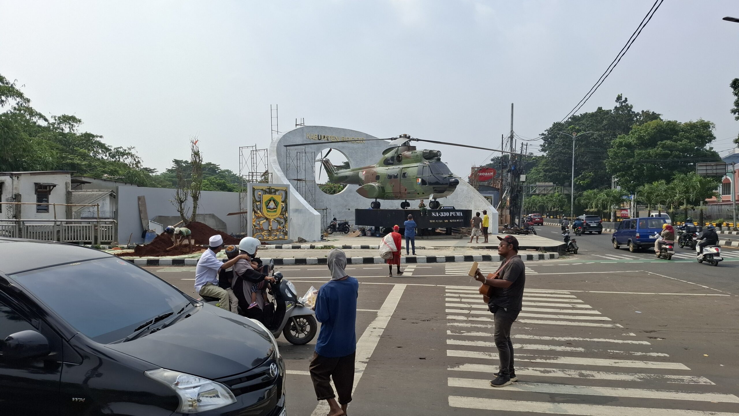 Bupati Bogor Sebut Pembangunan Tugu Helikopter sebagai Sejarah Perjalanan TNI AU