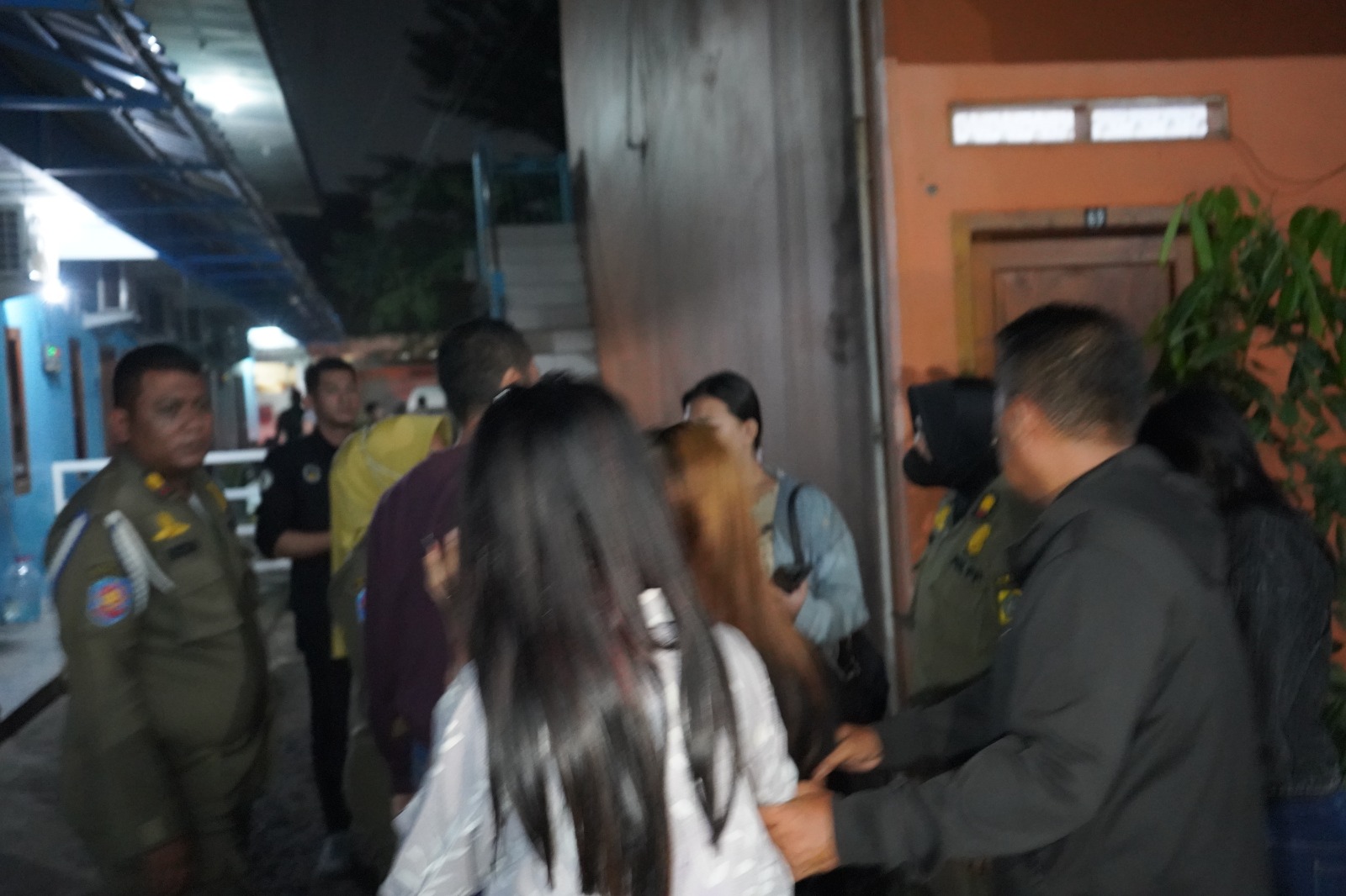 Satpol PP Kabupaten Bogor Gerebeg Kos-kosan di wilayah Nanggewer, 12 Wanita Diamankan