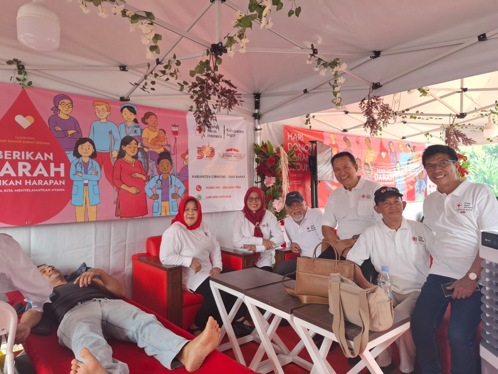 PMI Kabupaten Bogor Berkontribusi dalam Kabogorfest 2025, Sediakan Layanan Kemanusiaan