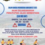 Penutupan Ruas Jalan dalam Rangka Kabogorfest 2025