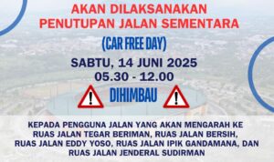 Penutupan Ruas Jalan dalam Rangka Kabogorfest 2025