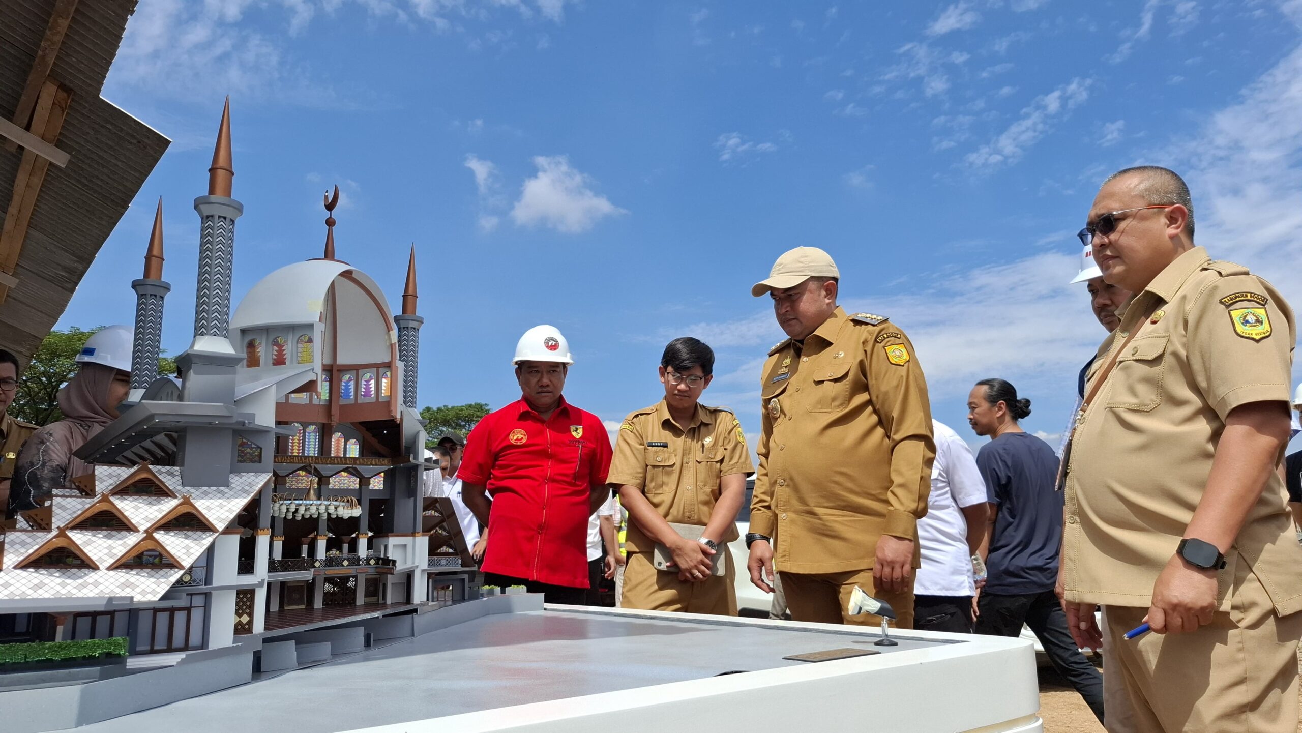 Proyek Pembangunan Masjid Raya Kabupaten Bogor Ditargetkan Hingga Desember 2025