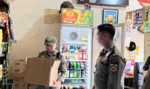 Satpol PP Kabupaten Bogor Amankan 804 Minuman Keras